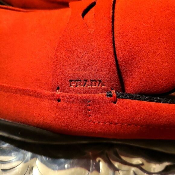 men size 61/2NIB, authentic  prada loafers gorgeous brand new!authentic  prada!! - Picture 6 of 10